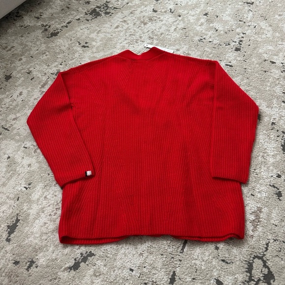 One Grey Day Solomon Cardigan Size Small - Red - Picture 2 of 3
